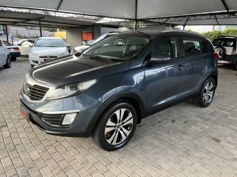 KIA MOTORS - SPORTAGE - 2012/2013 - Azul - R$ 67.900,00